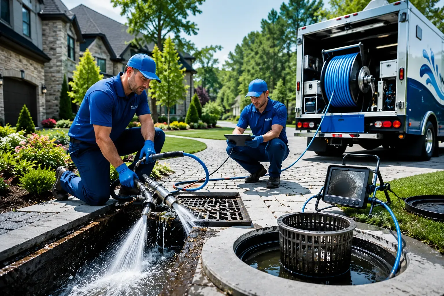 Local outdoor drain cleaning professionals in Huntington, TX
