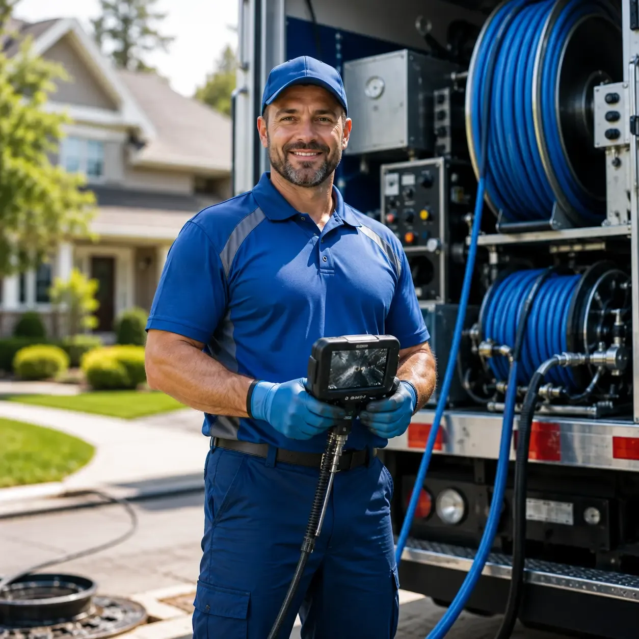 Local outdoor drain cleaning specialists in Huntington, TX